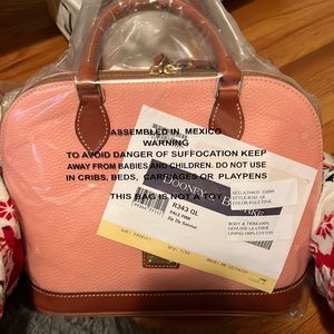 Dooney & Bourke pale pink purse satchel